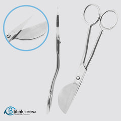 Left-Handed Duckbill Applique Scissors – 6" Embroidery Shears