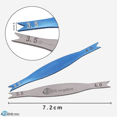 3.5mm/5.5mm Ophthalmic Braunstein Fixed Caliper Surgical Instrument