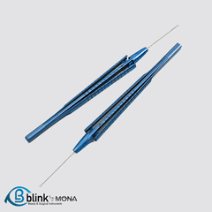 Micro Integral Vitreo Intraocular Retinal Forceps Ophthalmic Instrument with Pitted Textures
