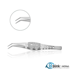 Forceps, Ergonomic, Angled Tip – AB055