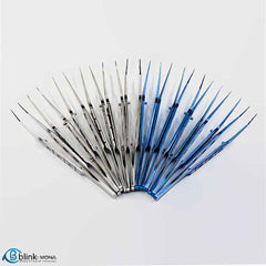 8.5cm Ophthalmic Medical Tweezers Stainless Steel Surgical Forceps