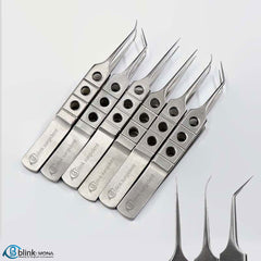 8.5cm Ophthalmic Medical Tweezers Stainless Steel Surgical Forceps