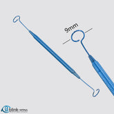 9mm Double Ended Pigtail Probe Ophthalmic Surgical Instruments