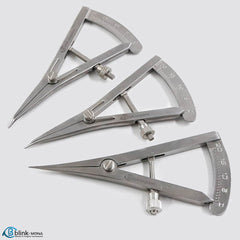 0-20mm Adjustable Castroviejo Caliper Eyelid Ophthalmic Instrument