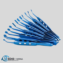 Eyelid Surgical Massage Gland Expressor Forceps Meibomian Gland Tweezers