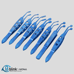 Eyelid Surgical Massage Gland Expressor Forceps Meibomian Gland Tweezers