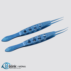 Fechtner Conjunctiva Forceps Ophthalmic Plastic Surgery with Holes