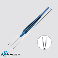 Micro Integral Vitreo Intraocular Retinal Forceps Ophthalmic Instrument with Horizontal Stripe