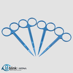 Micro Ophthalmic surgical Iris Scissors Double Eyelid Scissors