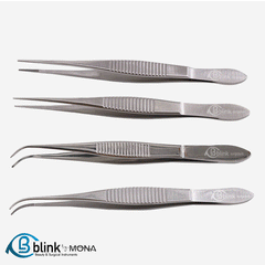 Stainless Debakey Tissue Forceps Eyelid Surgical Ophthalmic Instrument