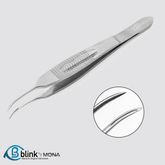 Thickened Plucking Hair Transplant Extraction Forceps with Grooved