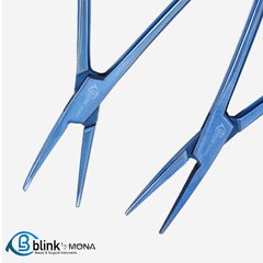 Titanium Mosquito Artery Forceps Ophthalmic Hemostat Instruments with Serrated Jaws
