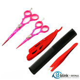 Red Barber Hairdressing Shaving Kit