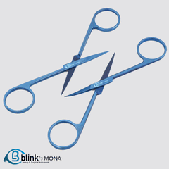 Micro Ophthalmic surgical Iris Scissors Double Eyelid Scissors