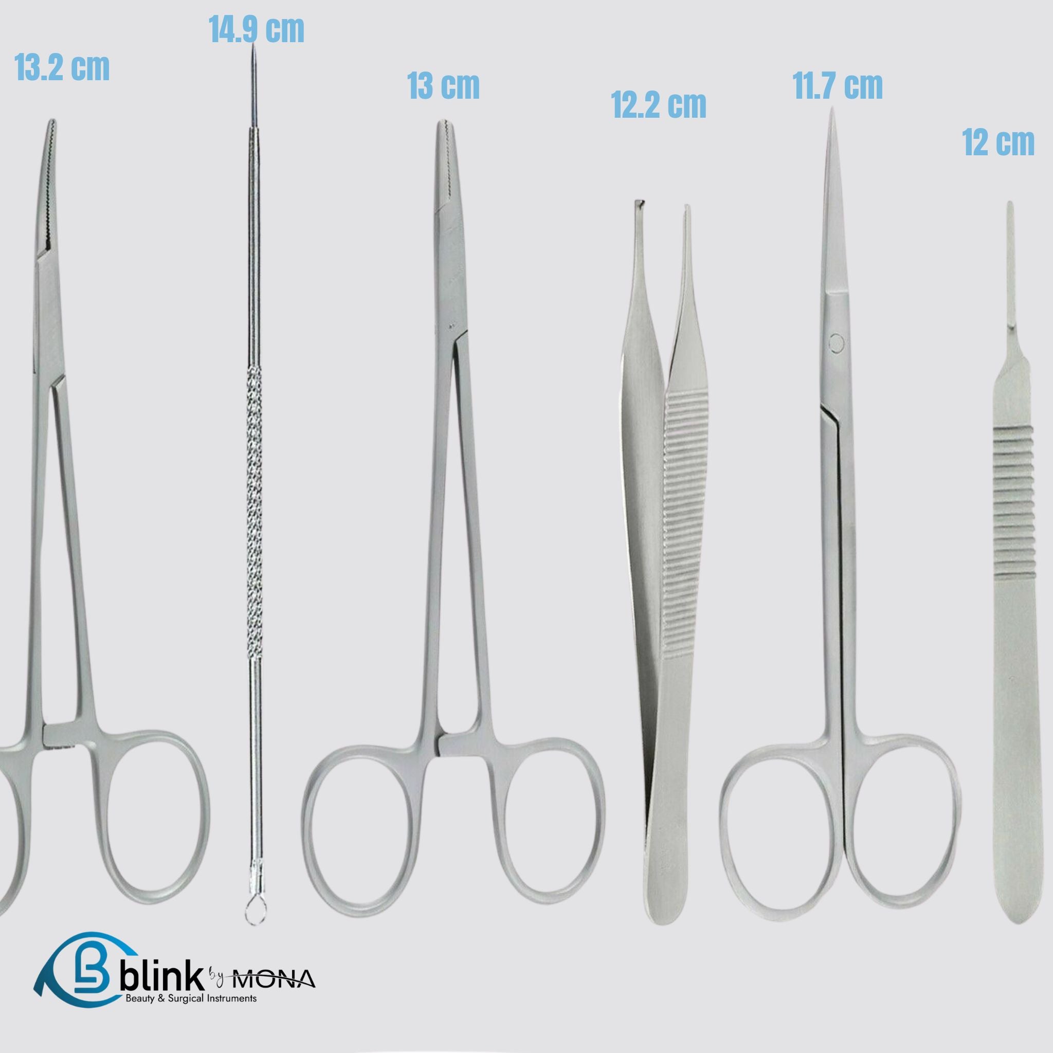YNR 7-Piece Student Dissecting Kit – Veterinary Surgical Tools