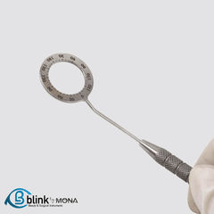 Micro-ophthalmic Mendez Degree Gauge Corneal Marker with Scale