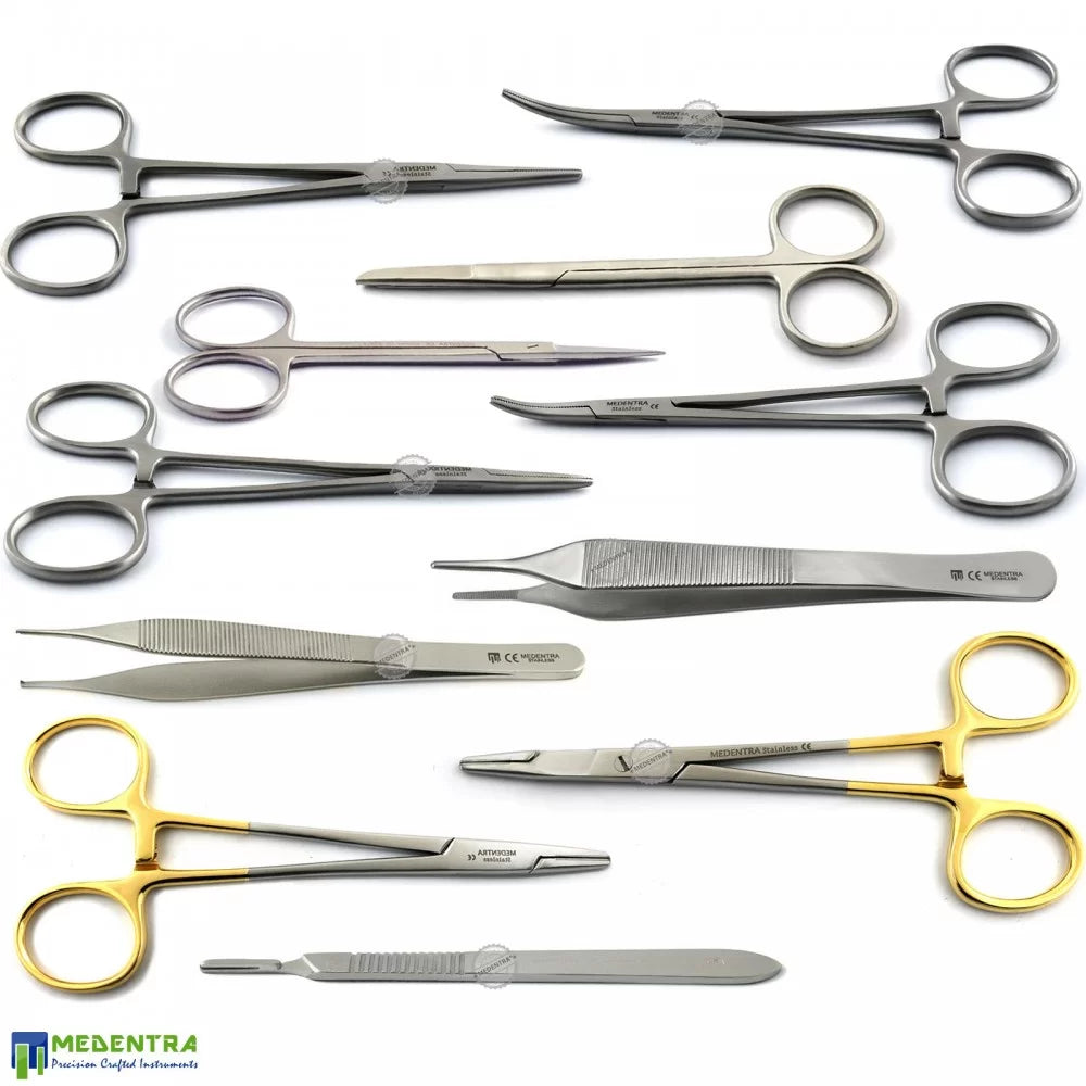 11Pcs Minor Surgery Kit