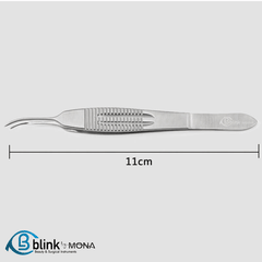 Thickened Plucking Hair Transplant Extraction Forceps with Grooved